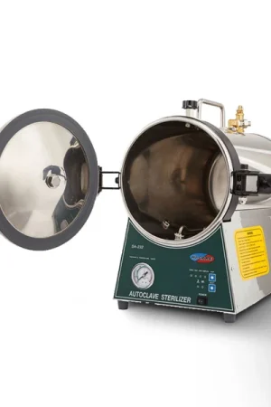 Portable sterilizer, 16 L microprocessor control