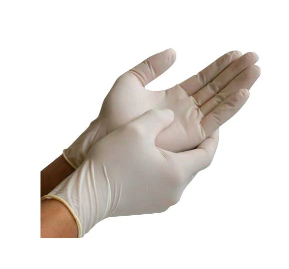 Examination Gloves Latex Powdered - BOX 100