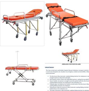 Ambulance Stretcher DW-AL004 Foldable Legs