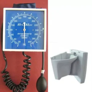 BP Meter Aneroid Wall Mount Square Swivel