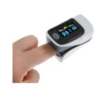Pulse Oximeter CMS50E finger tip, colour, pleth wave