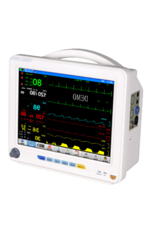 P Monitor JR2000D & Nibp/ PR/Spo2/Temp/ECG/ETC02 12 inch screen