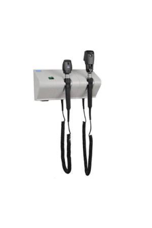 Diagnostic Set DW1010 - Wall Mounted ottoscope and opthalmoscope
