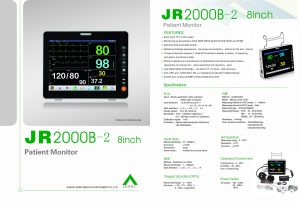 MAIN FEATURES

Monitor: ECG, NIBP, SpO2, PR, TEMP, RESP, etc. Optional parameter: EtCO2.
8inch color TFT-LCD touch screen.
Optional Function: HDMI, digital printer, WIFI, wall mount and trolley.
Built-in rechargeable lithium battery, which can be used continuously for not less than 3.5 hours.
Both historial and real-time user data can be digitally printed.
Can realize central monitor.
Optional: data cloud platform and Internet of Things(IoT): SIM card and WIFI module.
Suitable for adults, pediatric, newborns and animals.