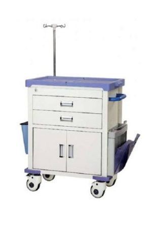 Emergency drug trolley F5-1-F-42 NEW CODE