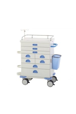 Luxury trolley for anaesthesia F-1