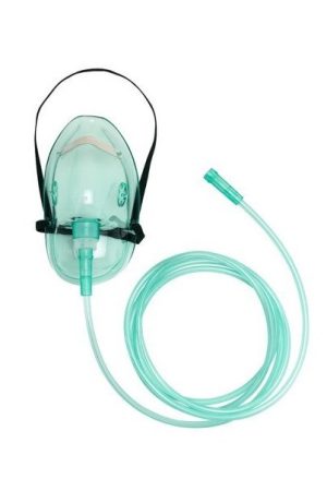Oxygen Mask & Tubing - Adult or Paediatric