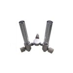 Oxygen Flow Meter Dual Tube