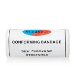 Bandage Conforming - Hi-Care (4.5m) stretched