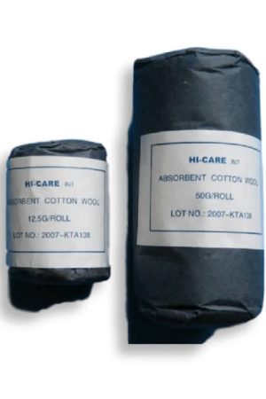Cottonwool - 12.5g, 50g and 500g Hi-Care