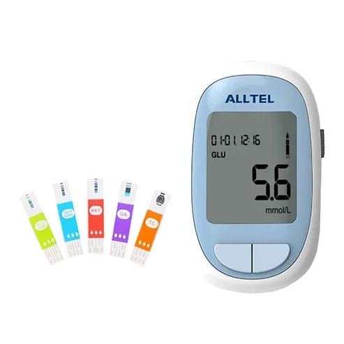 AGKUCR-200 4 In 1 Meter Uric acid, Glucose, cholesterol & ketone